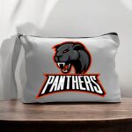 Canvas Pouch with Handle and Zipper Thumbnail
