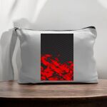 Canvas Pouch with Handle and Zipper Thumbnail