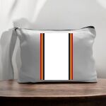 Canvas Pouch with Handle and Zipper Thumbnail