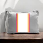 Canvas Pouch with Handle and Zipper Thumbnail