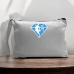 Canvas Pouch with Handle and Zipper Thumbnail