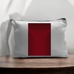 Canvas Pouch with Handle and Zipper Thumbnail