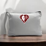Canvas Pouch with Handle and Zipper Thumbnail