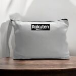 Canvas Pouch with Handle and Zipper Thumbnail