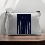 Canvas Pouch with Handle and Zipper Thumbnail