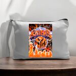 Canvas Pouch with Handle and Zipper Thumbnail
