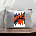 Canvas Pouch with Handle and Zipper Thumbnail