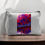 Canvas Pouch with Handle and Zipper Thumbnail