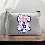 Canvas Pouch with Handle and Zipper Thumbnail
