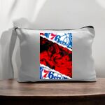 Canvas Pouch with Handle and Zipper Thumbnail