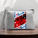 Canvas Pouch with Handle and Zipper Thumbnail