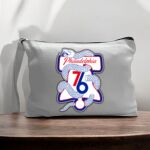 Canvas Pouch with Handle and Zipper Thumbnail
