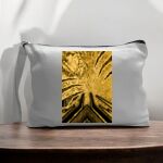 Canvas Pouch with Handle and Zipper Thumbnail