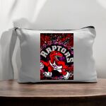 Canvas Pouch with Handle and Zipper Thumbnail