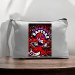 Canvas Pouch with Handle and Zipper Thumbnail