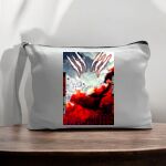 Canvas Pouch with Handle and Zipper Thumbnail