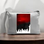 Canvas Pouch with Handle and Zipper Thumbnail