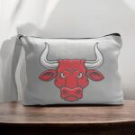 Canvas Pouch with Handle and Zipper Thumbnail
