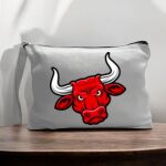 Canvas Pouch with Handle and Zipper Thumbnail