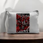 Canvas Pouch with Handle and Zipper Thumbnail