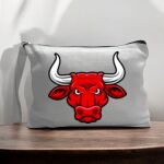 Canvas Pouch with Handle and Zipper Thumbnail