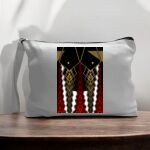 Canvas Pouch with Handle and Zipper Thumbnail