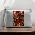 Canvas Pouch with Handle and Zipper Thumbnail