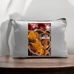 Canvas Pouch with Handle and Zipper Thumbnail