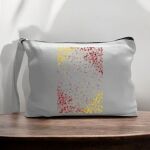 Canvas Pouch with Handle and Zipper Thumbnail
