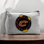 Canvas Pouch with Handle and Zipper Thumbnail
