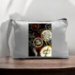 Canvas Pouch with Handle and Zipper Thumbnail