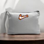 Canvas Pouch with Handle and Zipper Thumbnail