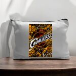 Canvas Pouch with Handle and Zipper Thumbnail
