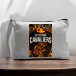 Canvas Pouch with Handle and Zipper Thumbnail