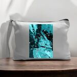 Canvas Pouch with Handle and Zipper Thumbnail