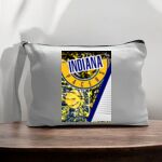 Canvas Pouch with Handle and Zipper Thumbnail