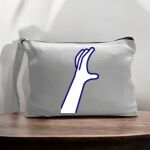 Canvas Pouch with Handle and Zipper Thumbnail