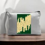 Canvas Pouch with Handle and Zipper Thumbnail