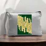 Canvas Pouch with Handle and Zipper Thumbnail