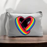 Canvas Pouch with Handle and Zipper Thumbnail