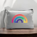 Canvas Pouch with Handle and Zipper Thumbnail