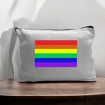 Canvas Pouch with Handle and Zipper Thumbnail
