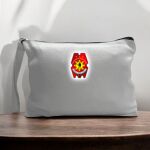 Canvas Pouch with Handle and Zipper Thumbnail