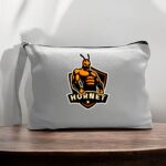 Canvas Pouch with Handle and Zipper Thumbnail