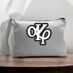 Canvas Pouch with Handle and Zipper Thumbnail