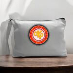 Canvas Pouch with Handle and Zipper Thumbnail