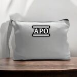 Canvas Pouch with Handle and Zipper Thumbnail