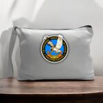 Canvas Pouch with Handle and Zipper Thumbnail