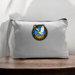 Canvas Pouch with Handle and Zipper Thumbnail