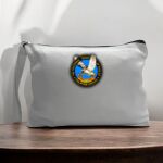 Canvas Pouch with Handle and Zipper Thumbnail